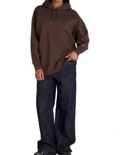 Champion Tonal Hoodie in Brown