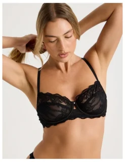 Chloe & Lola Bare Beauty Balconette Bra in Black