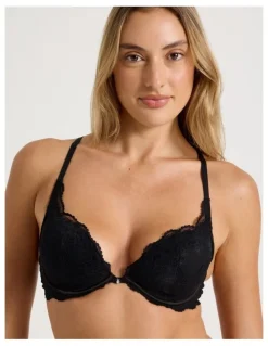 Chloe & Lola Bare Beauty Plunge Bra in Black