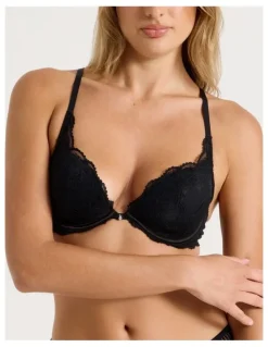 Chloe & Lola Bare Beauty Plunge Bra in Black