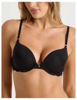 Chloe & Lola Bare Beauty Push Up Bra in Black