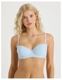 Chloe & Lola Chloe & Lola Lola Cotton Rib Balconette Bra UCLS26800