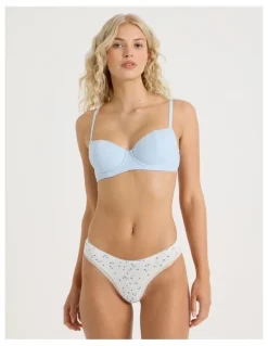 Chloe & Lola Chloe & Lola Lola Cotton Rib Balconette Bra UCLS26800