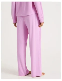 Chloe & Lola Cosy Supersoft Wide Leg Pant in Fairy Floss Pink