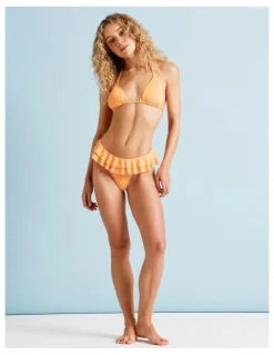 Chloe & Lola Fifi Frill Swim Bottom in Peach