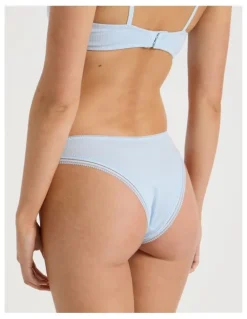 Chloe & Lola Lola Cotton Rib Hipster in Blue