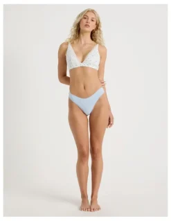 Chloe & Lola Lola Cotton Rib Hipster in Blue