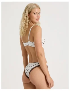 Chloe & Lola Lola Cotton Rib Brazilian in Multi