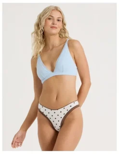 Chloe & Lola Lola Cotton Rib Brazilian in Multi