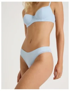 Chloe & Lola Lola Cotton Rib Brazilian in Blue