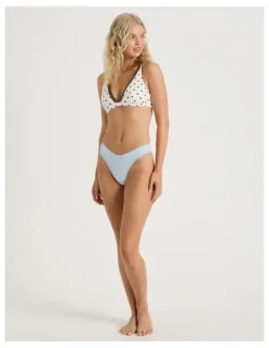 Chloe & Lola Lola Cotton Rib Brazilian in Blue