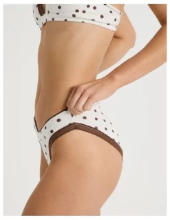 Chloe & Lola Lola Cotton Rib Hipster in Multi