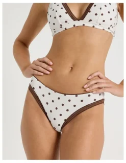 Chloe & Lola Lola Cotton Rib Hipster in Multi