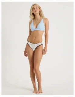 Chloe & Lola Lola Cotton Rib Hipster in Multi