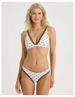 Chloe & Lola Lola Cotton Rib Hipster in Multi
