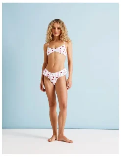 Chloe & Lola Lola Florence Bikini Top in Cherry Ditsy Print