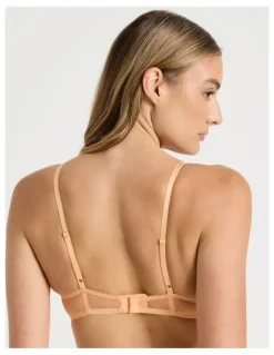 Chloe & Lola Lola Frill Underwire Bra in Apricot