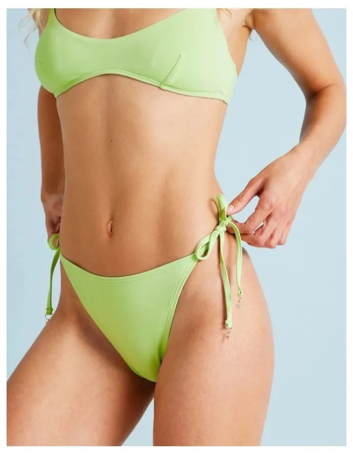 Chloe & Lola Lola Kaia Bikini Bottom in Apple