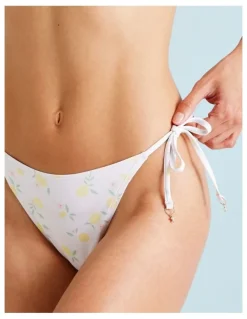 Chloe & Lola Lola Kaia Bikini Bottom in Limoncello Spritz Print