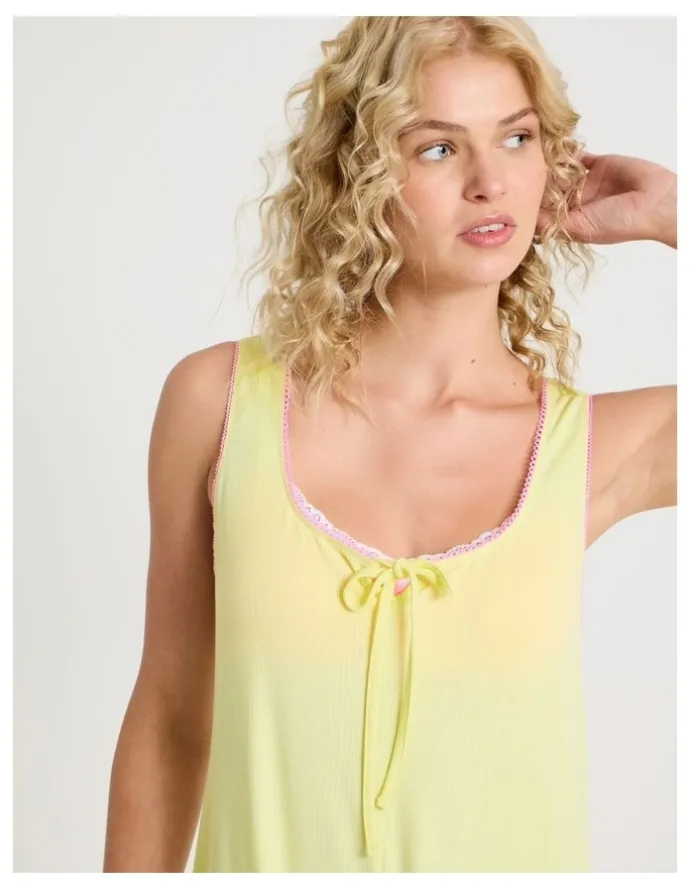 Chloe & Lola Lola Mini Sleep Romper in Yellow