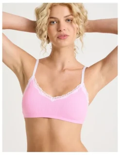 Chloe & Lola Lola Seamless Pointelle Scoop Bralette