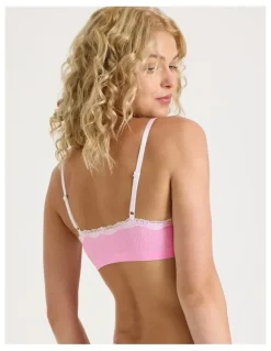 Chloe & Lola Lola Seamless Pointelle Scoop Bralette