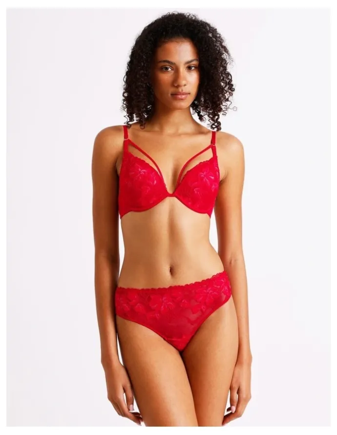 Chloe & Lola Nighttime Bikini in Red