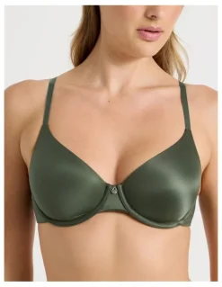Chloe & Lola Pure Basics Bra in Green