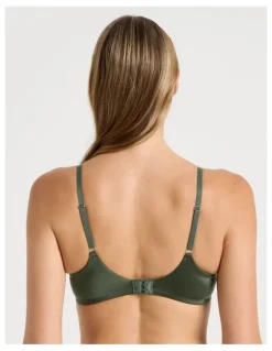 Chloe & Lola Pure Basics Bra in Green