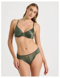 Chloe & Lola Pure Basics Bra in Green