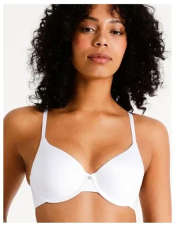 Chloe & Lola Pure Comfort Contour T-shirt Bra in White