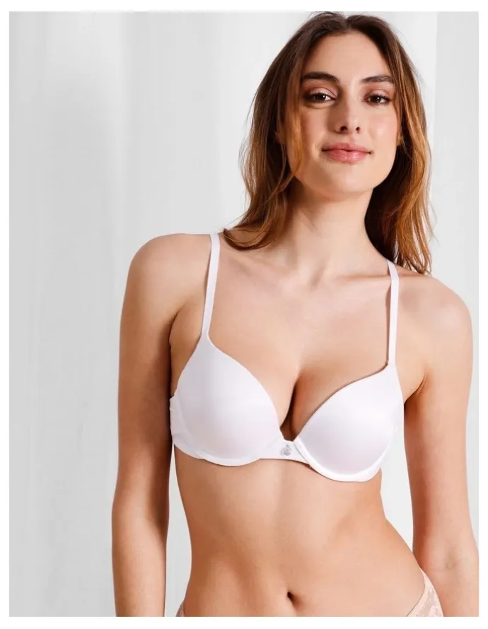 Chloe & Lola Pure Comfort Contour T-shirt Bra in White