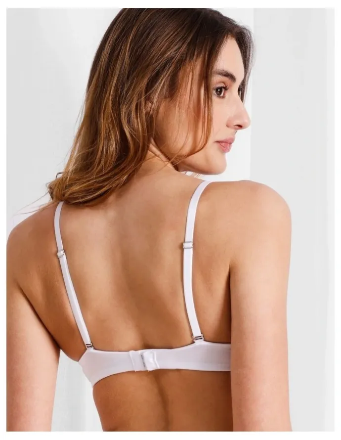 Chloe & Lola Pure Comfort Contour T-shirt Bra in White
