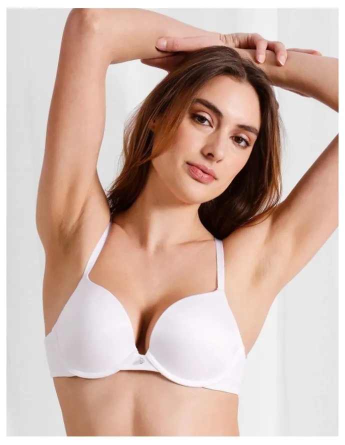 Chloe & Lola Pure Comfort Contour T-shirt Bra in White