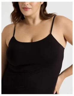 Chloe & Lola Pure Comfort Chemise in Black