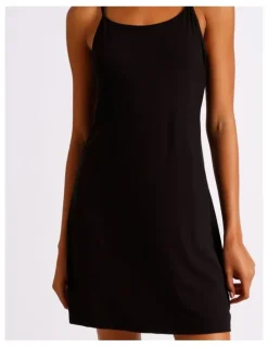 Chloe & Lola Pure Comfort Chemise in Black