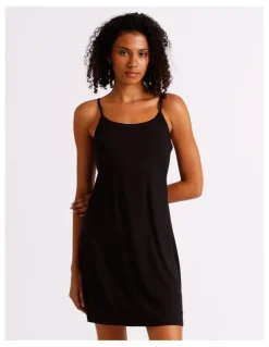 Chloe & Lola Pure Comfort Chemise in Black
