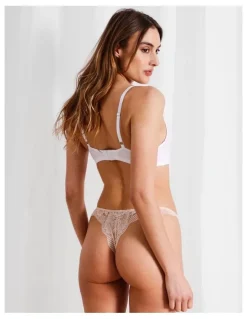 Chloe & Lola Pure Comfort Wirefree Contour Bra in White