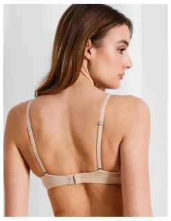 Chloe & Lola Pure Comfort Contour Push Up Bra in Beige