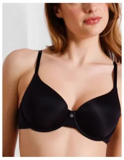 Chloe & Lola Pure Comfort Contour T-shirt Bra in Black