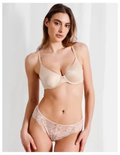 Chloe & Lola Pure Comfort Contour T-shirt Bra in Beige