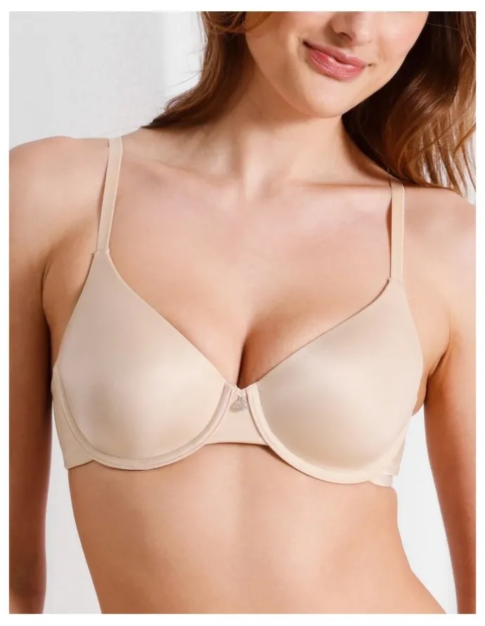 Chloe & Lola Pure Comfort Contour T-shirt Bra in Beige