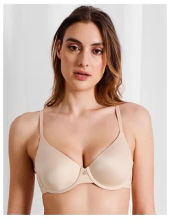 Chloe & Lola Pure Comfort Contour T-shirt Bra in Beige