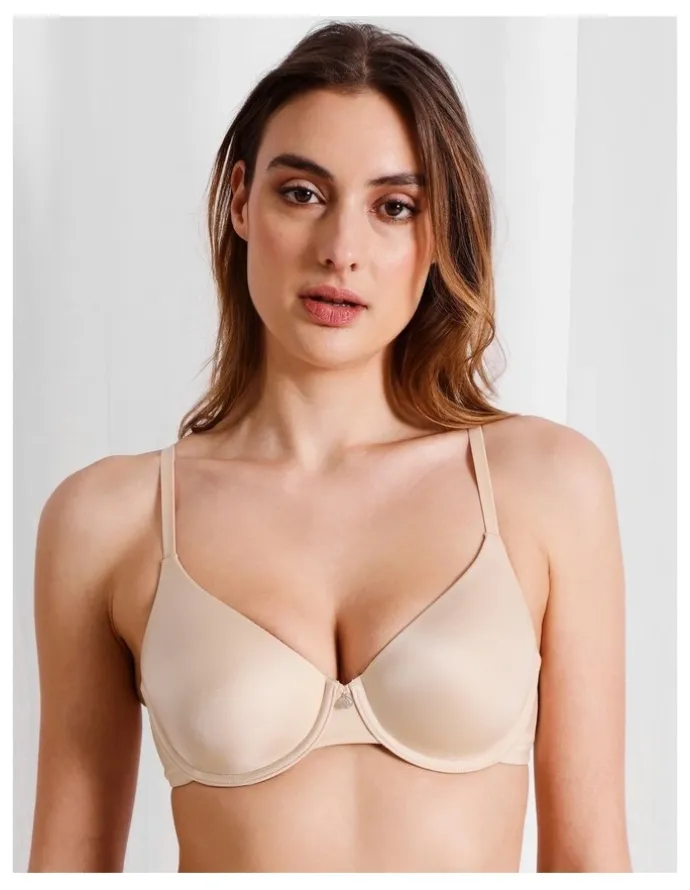 Chloe & Lola Pure Comfort Contour T-shirt Bra in Beige