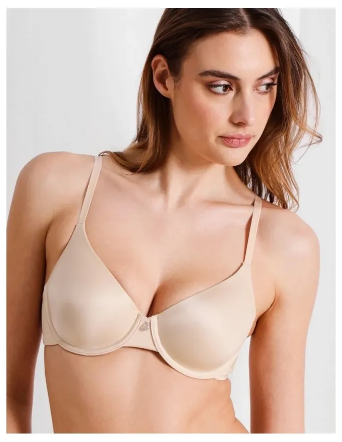 Chloe & Lola Pure Comfort Contour T-shirt Bra in Beige