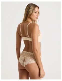 Chloe & Lola Pure Comfort Wirefree Push Up Bra in Beige