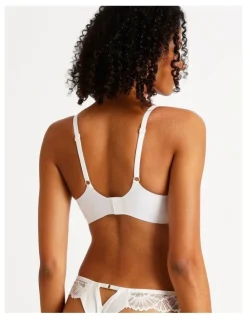 Chloe & Lola Pure Comfort Bonded Wirefree Bra in White