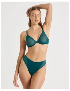 Chloe & Lola Soothe Sheer G String in Teal