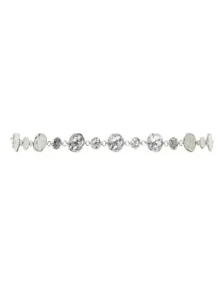 City Chic Cali Chain Belt in silver