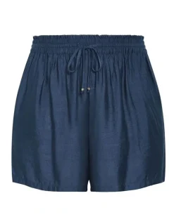 City Chic Emma Relaxed Short in Petrol